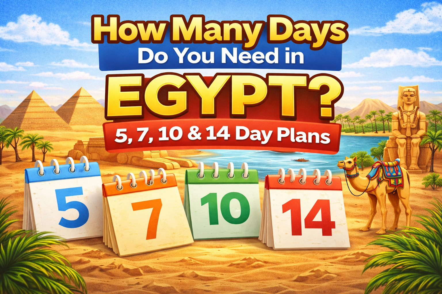 how many days do you need for an Egypt trip